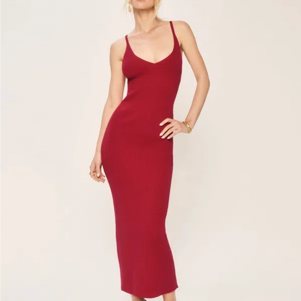 Reformation Dalia Cotton Sweater Dress